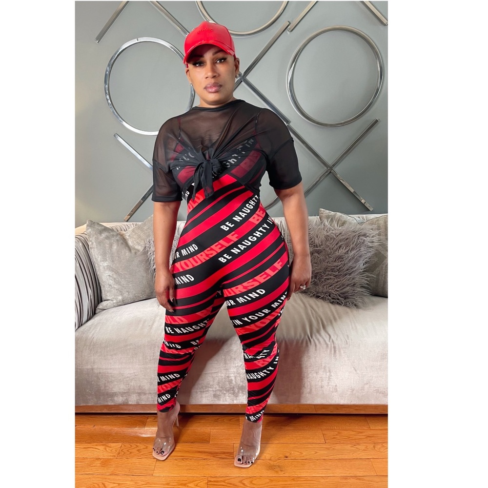 Be Naughty 2p Jumpsuit